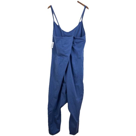 NWT Old Navy Active Women's Powerchill 7/8 Cami Jumpsuit Plus Size 4X Blue - Picture 3 of 6